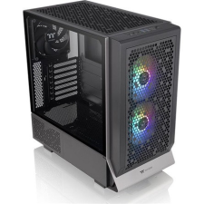 Thermaltake Thermaltake Ceres 300 TG ARGB táp nélküli ablakos Mid Tower számítógépház fekete számítógép ház