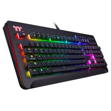 Thermaltake TT eSports Level 20 RGB (Cherry MX speed Silver) Mechanical Gaming Keyboard Black US billentyűzet