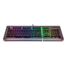 Thermaltake - Ttesports Level 20 RGB Titanium(US) - KB-LVT-BLSRUS-01 billentyűzet