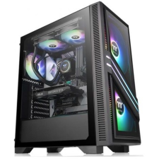 Thermaltake versa t35 tg rgb üveg ablakos fekete számítógépház (ca-1r7-00m1wn-00) számítógép ház