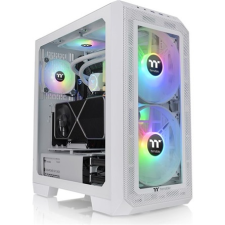 Thermaltake - View 300 MX Snow - Fehér - CA-1P6-00M6WN-00 számítógép ház