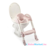 Thermo Baby lépcsős wc szűkítő Kiddy Loo rose poudre rózsaszín