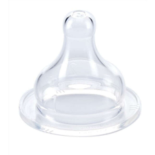 ThermoBaby 2 db lassú folyású szilikon etetőcumi - Anti-Colic etetőcumi