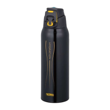 Thermos Hydration rozsdamentes duplafalu termosz - szövet tokkal - fekete -sárga - 1000ml termosz