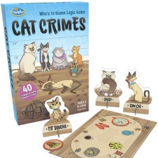 ThinkFun Cat Crimes - Zsivány cicák logikai játék (61303) (61303) készségfejlesztő