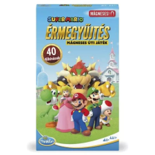 ThinkFun Super Mario - Érmegyűjtés mágneses úti társasjáték társasjáték