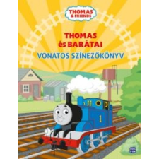  Thomas és barátai - Vonatos színezőkönyv gyermek- és ifjúsági könyv