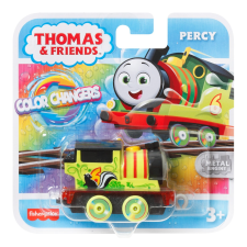 Thomas & Friends Színváltós Mozdony - Percy (MTHMC30_HMC46) autópálya és játékautó