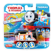 Thomas & Friends Színváltós Mozdony - Thomas (MTHMC30_HMC44) autópálya és játékautó