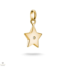 Thomas Sabo Charm Club Connect aranyozott csillag charm medál - CC1238-414-14 medál