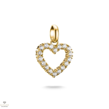 Thomas Sabo Charm Club Connect aranyozott nyitott szív charm medál - CC1237-414-14 medál