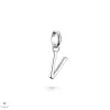 Thomas Sabo Charm Club Connect "V" betű charm medál - CC1228-001-21