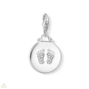 Thomas Sabo Charm Club Thomas Sabo bébi lábnyom charm - 1692-051-14