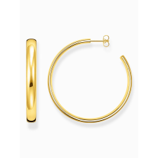 Thomas Sabo CR641-413-39 Gold-plated hoop earrings Chunky 50 mm , fülbevaló
