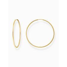 Thomas Sabo CR729-413-39 Gold-plated hoop earrings 60 mm , fülbevaló