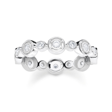 Thomas Sabo Ladies Ring TR2256-051-14-56 circles size 56, gyűrű
