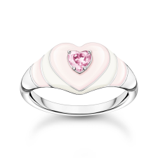 Thomas Sabo Ladies Ring TR2435-041-9-54 heart size 54, gyűrű