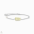THOMAS SABO x HARIBO fehér gumimaci kristályüveg karkötő 19 cm - A2151-052-14-L19