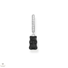THOMAS SABO x HARIBO fekete gumimaci kristályüveg fél pár fülbevaló - CR726-052-11 fülbevaló