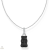 THOMAS SABO x HARIBO fekete gumimaci kristályüveg nyaklánc 45 cm - KE2209-052-11-L45