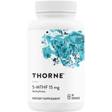 Thorne 5-MTHF, folát, 15 mg, 30 db, Thorne vitamin és táplálékkiegészítő