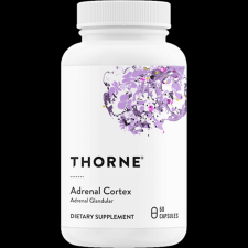 Thorne Adrenal Cortex, mellékvese támogatás, 60 db, Thorne vitamin és táplálékkiegészítő