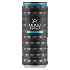 Three Sixty Vodka Lemon alkoholos üdítőital 10% 330 ml vodka