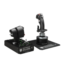 THRUSTMASTER Hotas Warthog USB Joystick és Gázkar Black videójáték kiegészítő