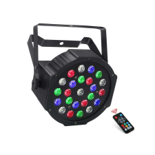  Thunder LPB-241 (24x1W) RGBW LED PAR fényeffekt + DMX+ TÁVIRÁNYÍTÓ + AKKU party kellék