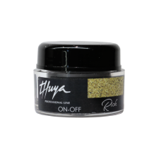  THUYA On-Off Miss Glitter tartós gél - Rich 5 g műköröm zselé