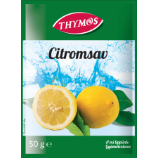 Thymos citromsav étkezési tasakos 50 g alapvető élelmiszer