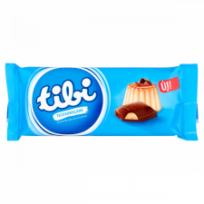 Tibi tejcsokoládé crème brûlée ízű krémmel 90 g csokoládé és édesség