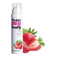 Tickle My Body - masszázs hab - eper (150ml) masszázsolaj és gél