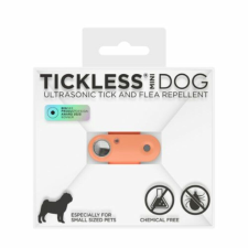 TickLess Mini Kullancs- és Bolhariasztó Kis testű kutyák számára Barack élősködő elleni készítmény kutyáknak