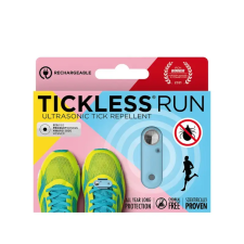 TickLess Run Ultrahangos, újratölthető vegyszermentes kullancsriasztó, kék élősködő elleni készítmény kutyáknak