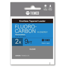  Tiemco Fluorocarbon Hi-Energy Leader 9ft 03X vékonyodó legyező előkezsinór horgászzsinór