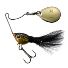  Tiemco Necromancer 6,5g 45mm 02 Holo Gold Black spinnerbait csali