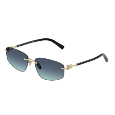 TIFFANY TF3114 62029S Pale Gold Azure Gradient Blue napszemüveg napszemüveg