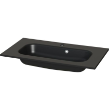 Tiger S-line Oval mosdótál 80x45 cm négyszögletes fekete 1633708941 fürdőkellék