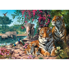 Tigrisek menedéke puzzle 300 darabos puzzle, kirakós
