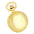 Tiko Time Tiko-Time női nyakláncóra, quartz, pajzs mintás arany színű fémtok, arab számos fehér számlap