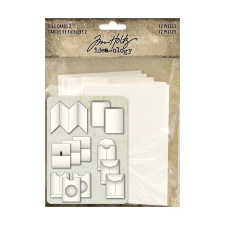 Tim Holtz File Cards 2 Kártyák, zsebek Idea-ology (12 db) dekorációs kellék