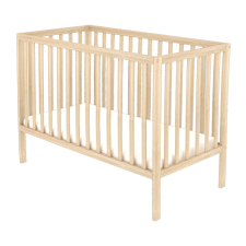 Timba 60x120-as Egyenes végű kiságy - Borostyán kiságy, babaágy