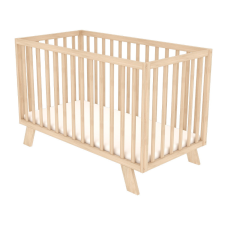 TIMBA kiságy Niki járókává alakítható 60x120 borostyán kiságy, babaágy