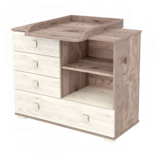 TIMBA Viki Pelenkázószekrény - Krém-Fűz pelenkázó