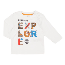 TIMBERLAND Hosszú ujjú pólók TEE-SHIRT MANCHES LONGUES T60250 Fehér 4 éves gyerek póló