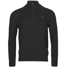 TIMBERLAND Pulóverek Cotton YD 1/4 Zip Sweater Fekete EU XL férfi pulóver, kardigán