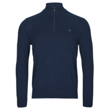 TIMBERLAND Pulóverek Cotton YD 1/4 Zip Sweater Tengerész EU S férfi pulóver, kardigán