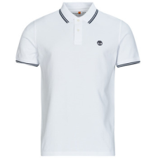 TIMBERLAND Rövid ujjú galléros pólók SHORT SLEEVE POLO Fehér EU L férfi póló