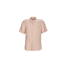TIMBERLAND Rövid ujjú ingek SS Mill River Linen Shirt Slim Rózsaszín EU S